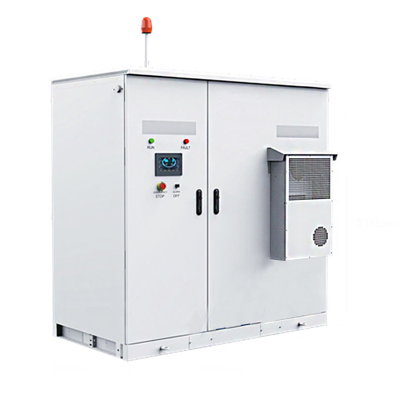 단번에 야외 에너지 저장 캐비넷 60 kw 124.8 킬로와트시 리튬 이온 인산 광물 배터리