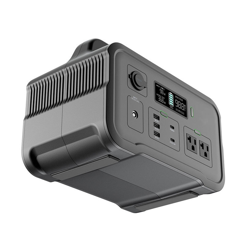AC 코드 구멍과 600W 재충전이 가능한 가지고 다닐 수 있는 동력화차 햄프프트 휴대용 전력 원천