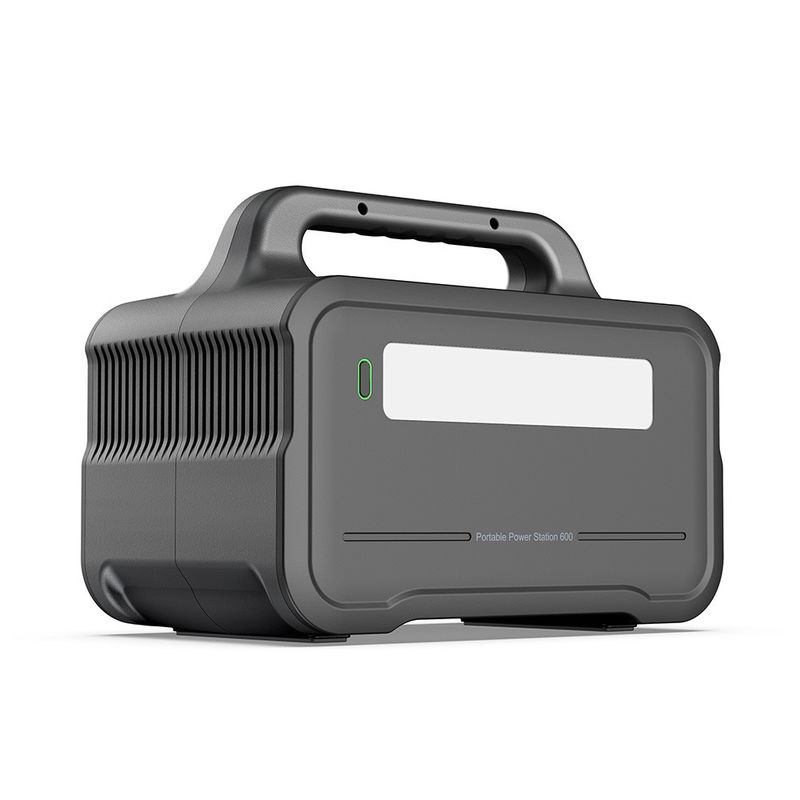 AC 코드 구멍과 600W 재충전이 가능한 가지고 다닐 수 있는 동력화차 햄프프트 휴대용 전력 원천
