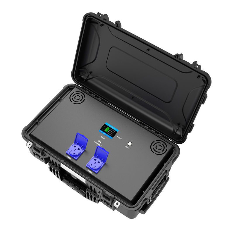 재충전이 가능한 MPPT 야외 가지고 다닐 수 있는 동력화차 2400W 가지고 다닐 수 있는 태양열 발전기