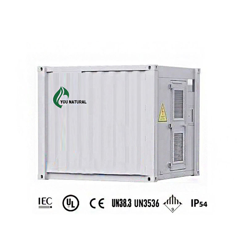 단번에 ESS 5ft 에너지 저장 시스템 용기 100 kw 243 킬로와트시 리튬 이온 인산 광물 배터리