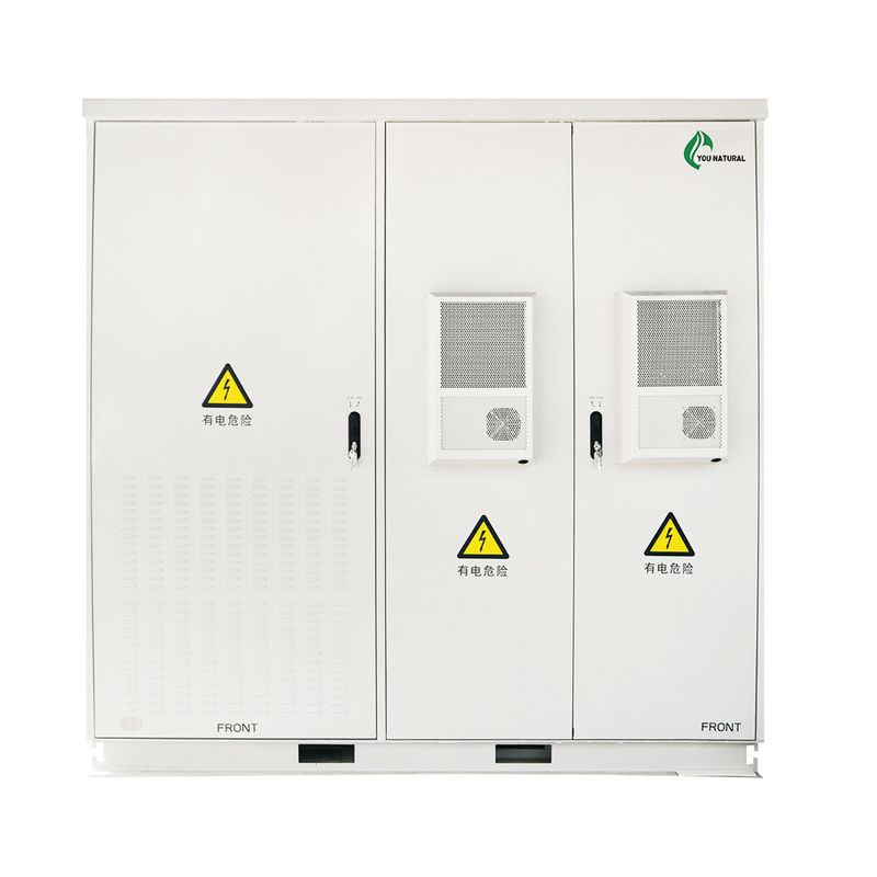 소규모 산업적 상업적 베스 배터리 저장 캐비넷 30 kw 60 킬로와트시 리튬 이온 인산 광물 배터리
