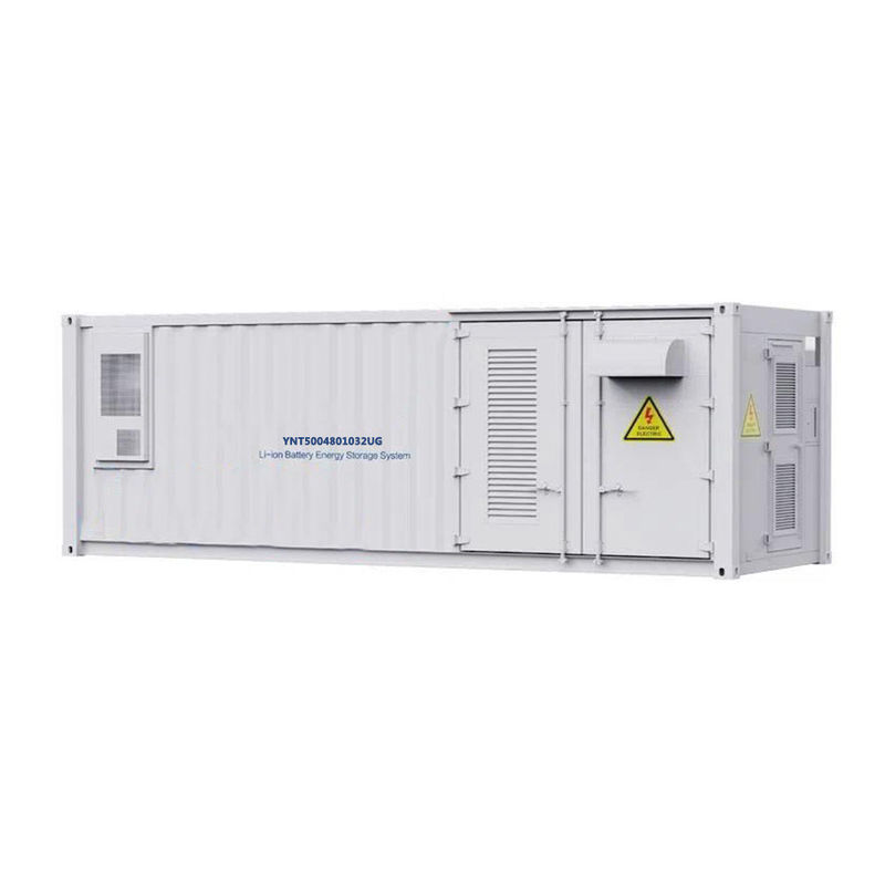 UL 20ft 용기 ESS 해결책 용기 에너지 저장 시스템 51.2v 500 kw LiFePo4 배터리 에너지 망