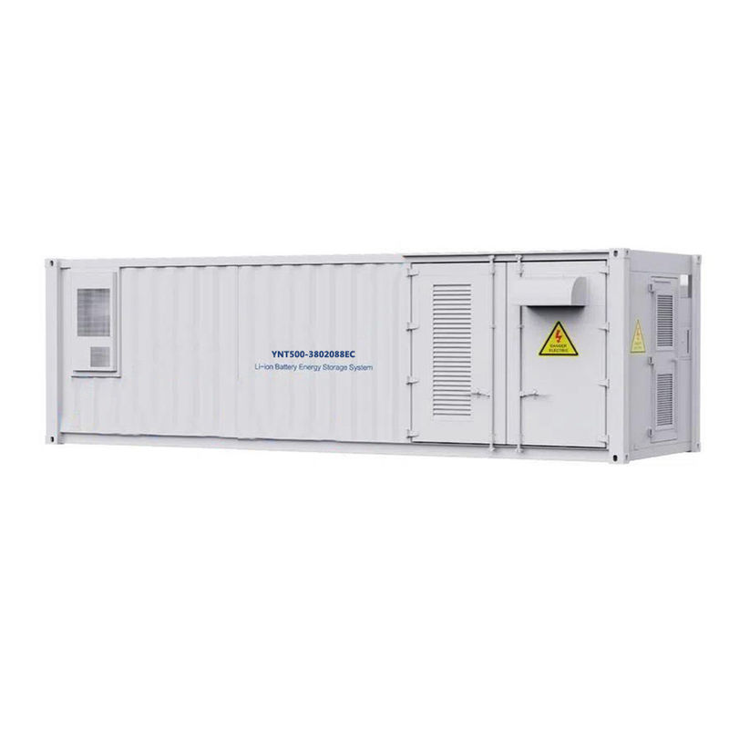 30ft 에너지 저장 컨테이너 CE 증명되 ESS 해결책 500 kw LiFePo4 배터리 에너지 망