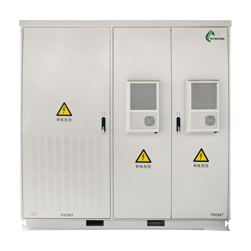 에너지 저장 캐비넷 50W 100kW 리튬 이온 인산 광물 100ah 야외 배터리 저장