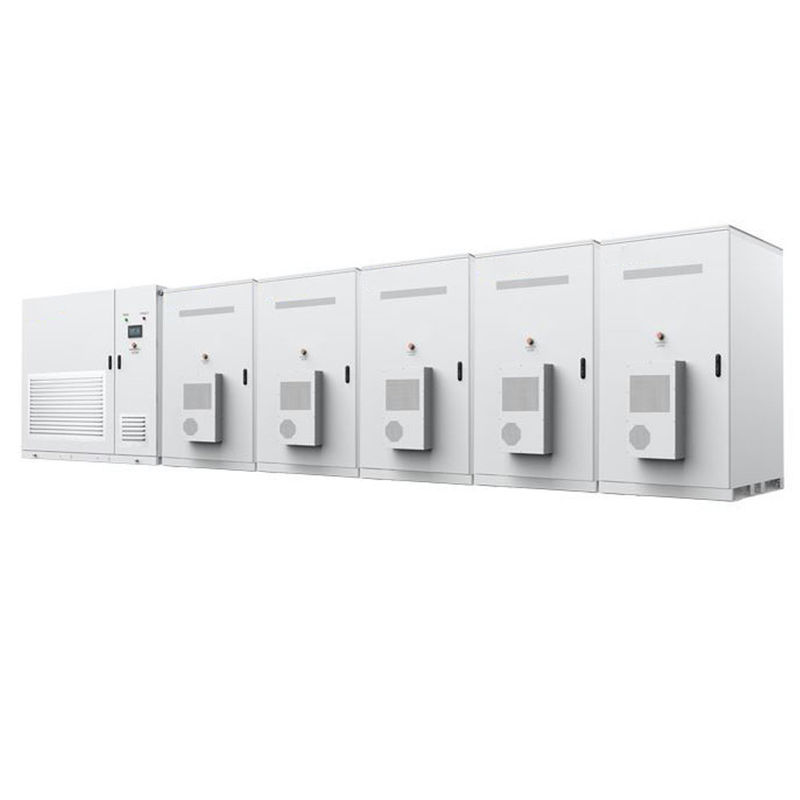 에너지 저장 캐비넷 500kW 1075kWh 이온 인산 광물 배터리 기준화할 수 있는 업 야외 에너지 저장