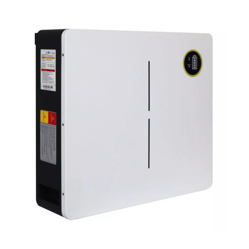 벽은 5120wh Lifepo4 태양 전지 51.2v 50ah 포토볼타 에너지 저장 Lifepo4 파워월을 탑재했습니다
