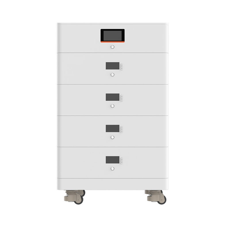 6000 사이클 스태커블 건전지 팩 14336Wh 51.2V 70Ah 태양에너지 배터리 저장