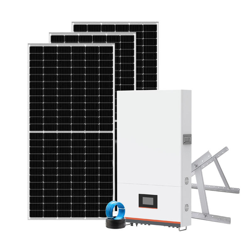 낮은 볼트 51.2V 8.2KWh 주거 오프 그리드 태양계 알루미늄 주거 PV 시스템