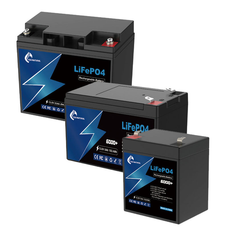 골프 카트 12V LiFePo4 건전지 리튬 이온 철 인산염 건전지 6ah 8ah 23ah 295Wh