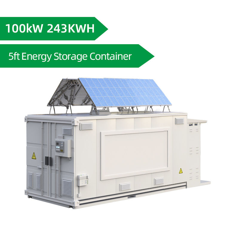 유너설 5ft 에너지 저장 컨테이너 100KW 리?? 이온 배터리 에너지 저장 시스템