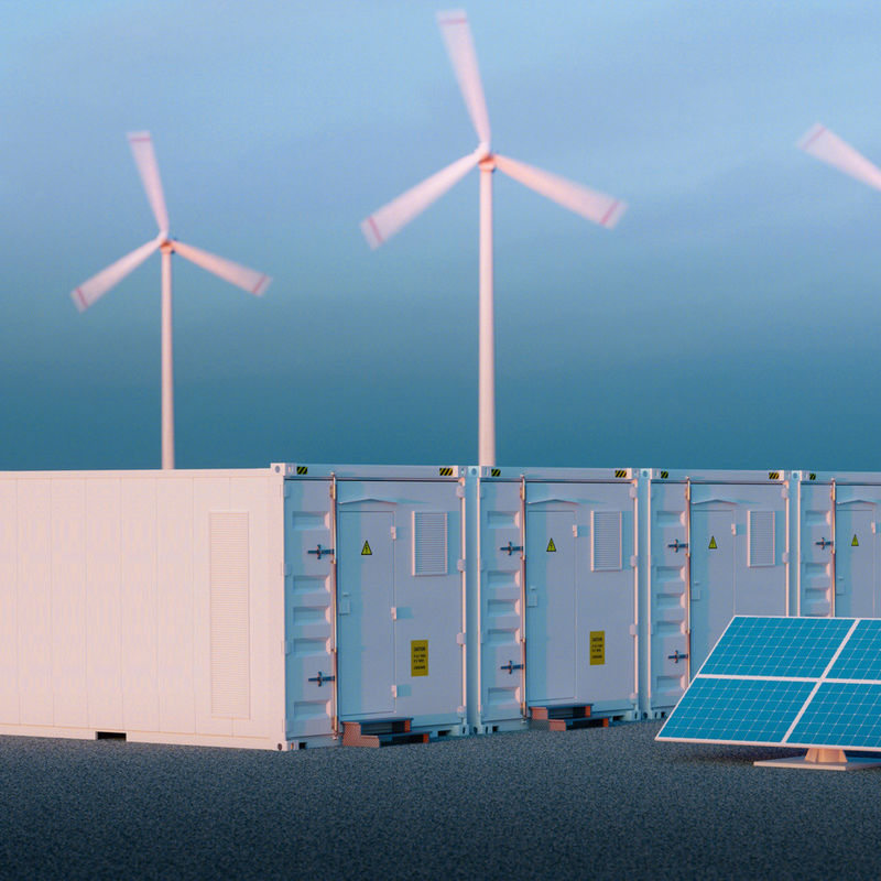 500KWH 베스 전력망에서 떨어져있는 고전압 산업용 상업용 에너지 저장 솔루션 시스템 배터리 박스 컨테이너 Ess