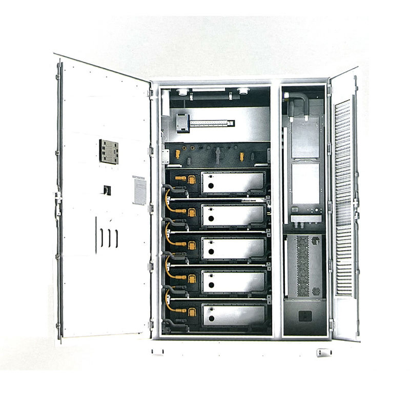하이브리드 그리드 에너지 저장 캐비닛 100kW 215kWh 액체 냉각 지능형 온-인-원 BESS 새로운 에너지 저장 캐비닛