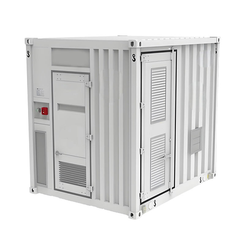 태양 에너지 시스템 100kw 입력 출력 전력으로 250kwh 리?? 배터리 야외 컨테이너 베스 산업 에너지 저장